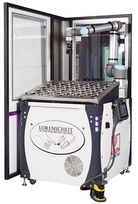 KNUTH-FlexLoader 10 - Complete loading and unloading system for CNC lathes or milling machines