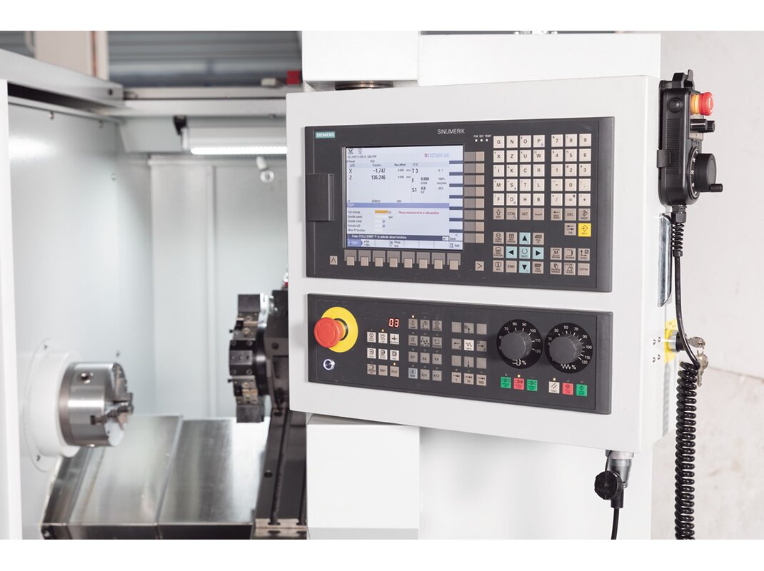 Roturn 360 CNC (Si) - CNC-Schrägbettmaschine | KNUTH Werkzeugmaschinen