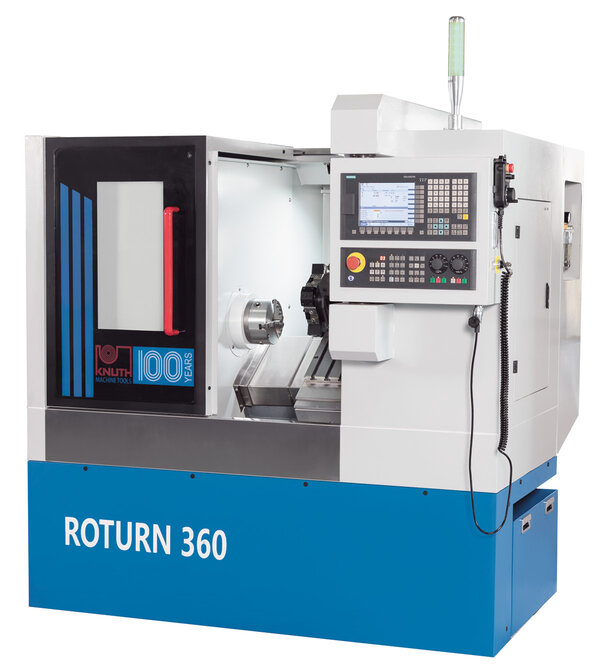 Roturn 360 CNC (Si) - Compact slant bed lathe