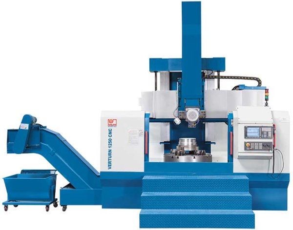 Verturn II VDM CNC - Vertical lathe featuring traveling beam and powerful motor for heavy machining