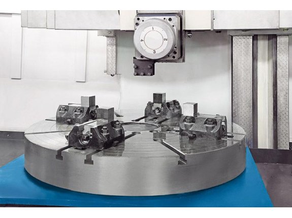 Face plate with 4-station tool changer
