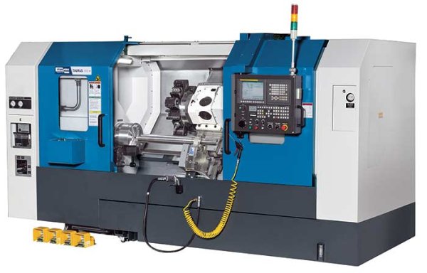 Taurus 300LM - Premium heavy-duty turning solutions with C axis, driven tools, and automation possibilities