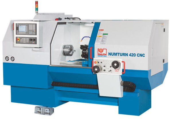 Numturn 420 SI - For small batch production with Siemens controller and electronic handwheels for switching to conventional turning