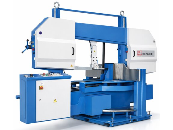 HB 560 DL - HB DL – Sierra de cinta de doble inglete semiautomática hasta 60°