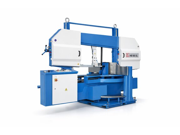HB 560 DL - HB DL – Semi-automatic double mitre band saw up to 60°
