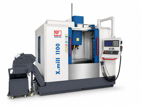 X.mill - Series of economical machining centres with double-arm grippers for productive 3-axis machining














 