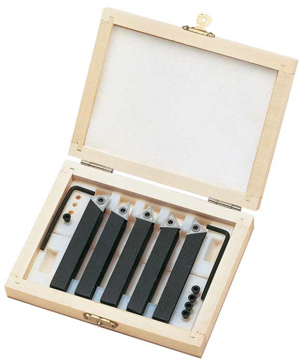 Set di utensili da tornitura con morsetti, 12 mm - Utensili per torni