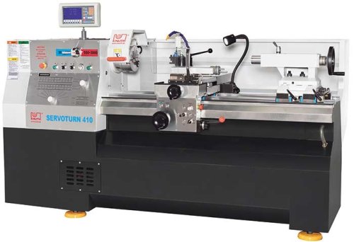 Servoturn 410 • 560 - With mineral casting, ball screws and linear guides, for high dynamics and high precision
