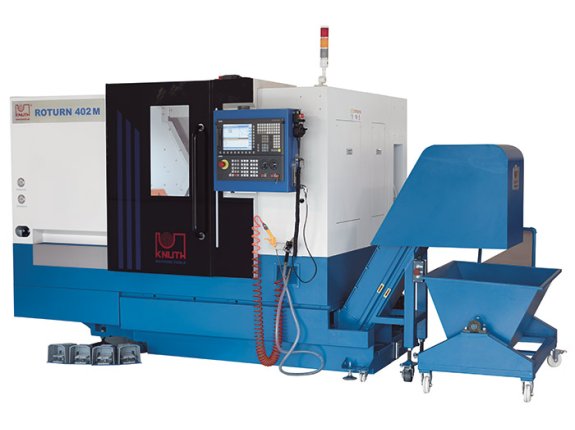 Roturn 402 M - Compact CNC lathe with driven tools and tailstock