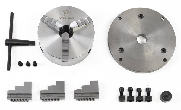 Mandrin de serrage pour tables rondes de 125 mm de diamètre - Logements de pièces pour diviseurs