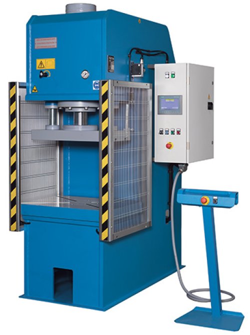 HPK 100 A - C-Form Presse mit kompaktem Design, perfekte Lösung zum Stanzen, Umformen und Ziehen