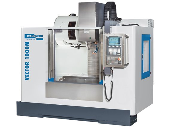 VECTOR 1000 M SI - Hochwertige Fräsmaschine für Prototypenbau oder Serienproduktion mit Automatisierungsmöglichkeiten