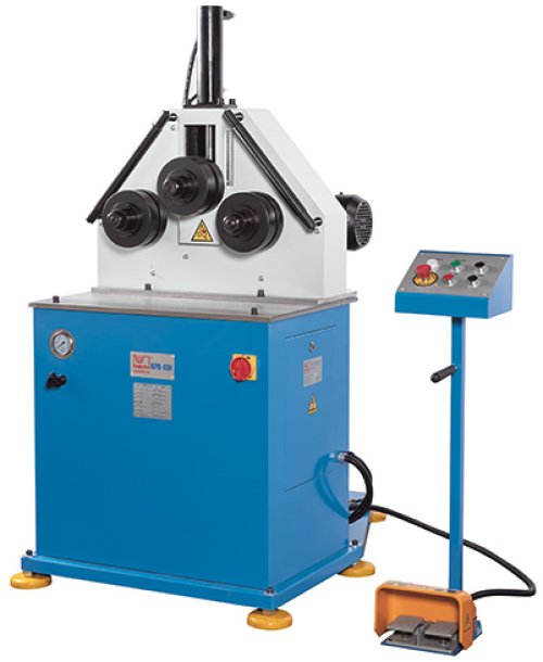 KPB H - Economical tube and profile processing with hydraulic infeed of the upper roller
