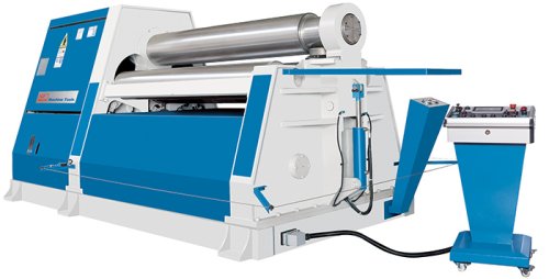 RBM 40/16 - Heavy-duty version with hydraulically driven rollers for processing large heavy plate sheets and large thicknesses