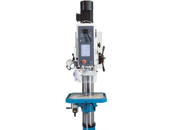 Szeroki zakres prędkości obrotowej regulowany na dwóch stopniach przekładni za pomocą falownika