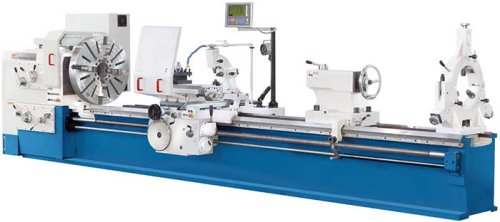 DL S - Designed for large workpieces, with powerful motor and with rapid feed on X and Z axes