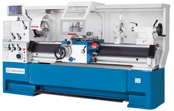 Turnado Pro - Infinitely variable speed, constant cutting speed and rapid feed on Z and X axis