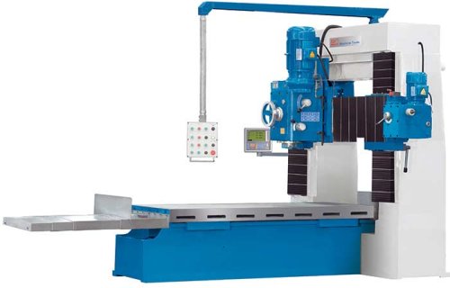 Portamill - Moving table design and tilting milling head, for large workpieces