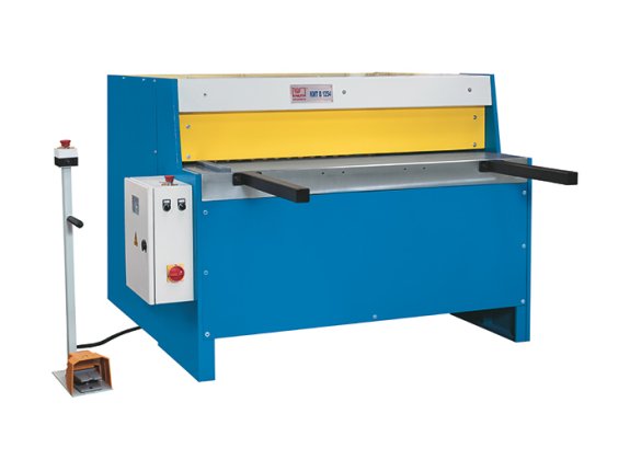 KMT B 2053 - Simple, robust motorised guillotine shears with manual backgauge