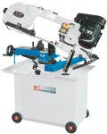 B 200 S - Economical mobile bandsaw for workshop use with swivelling vice for mitre cuts