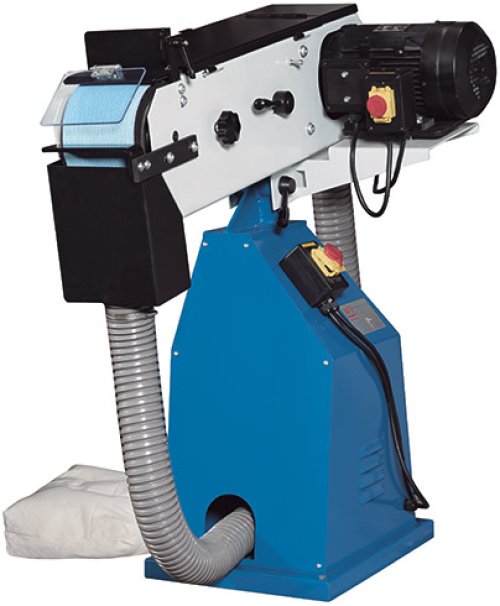 B 150D - Optimale Werkstatt-Schleifmaschine zum Glätten, Entgraten und Fasen