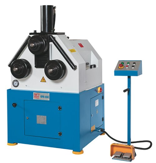 KPB H - Economical tube and profile processing with hydraulic infeed of the upper roller