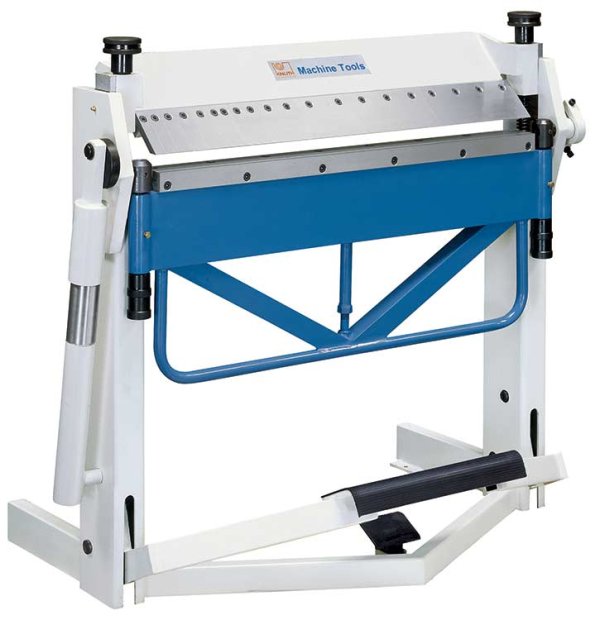 SBS 1020 • 1270 - Heavy manual folding machine with segmented upper tool and manual crowning