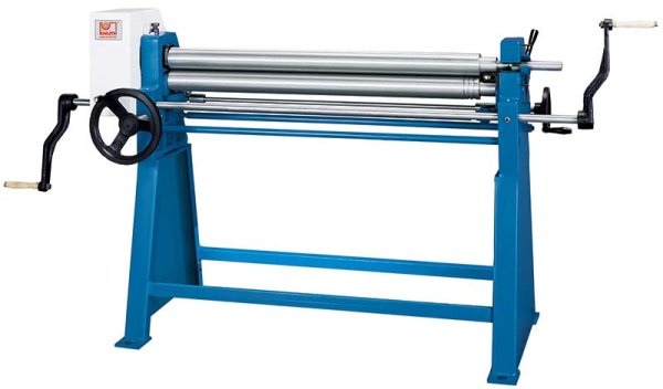 KR 15/2.0 - Manually driven rolls in asymmetrical arrangement with manual rear roll infeed for processing thin sheet and thin plate