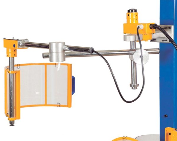 Protección de seguridad para husillo de corte de máquina de fresado, 500 mm de diám. (lado derecho) - Soluciones para la seguridad de las máquinas