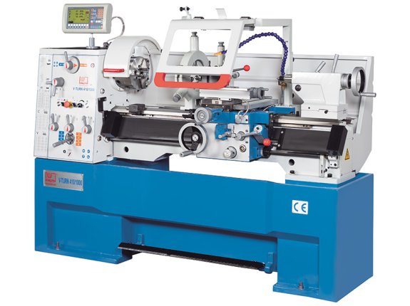 V-Turn 410/1000 - Best selling machine class featuring constant 
cutting speed and extensive package of accessories