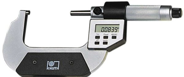 Digitální třmenový mikrometr 50-75 mm - Přesné měřicí přístroje