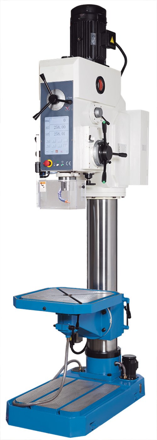 SSB 70 Xn Advanced - Heavy drill press with high drilling power, touchscreen and motorized table height adjustments