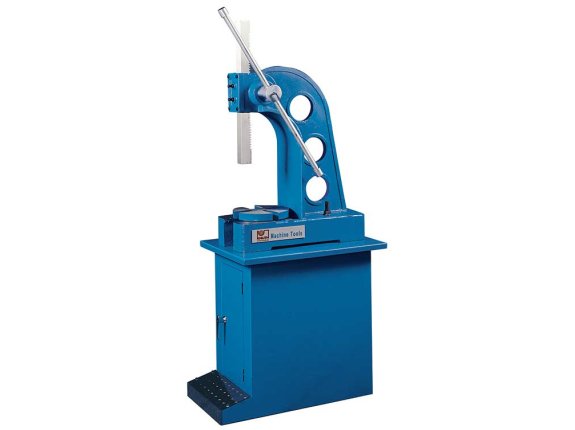 2 T - Versatile arbor press with adjustable rod and bench mounting holes