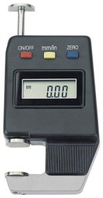 Digital quick-action thickness gauge