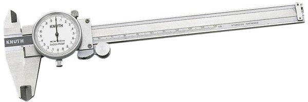 Suwmiarka ze wskaźnikiem tarczowym 150 mm - Ruchome środki pomiarowe do długości i średnic