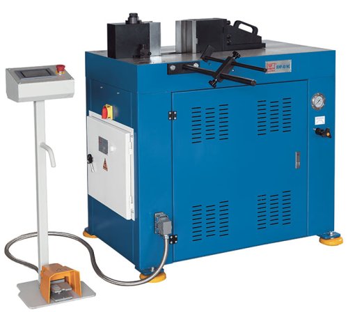 KHP 40 NC - Compact horizontal press for economical bending and straightening of flat steel