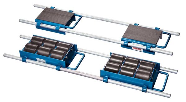 Rodillos de carga R6 - Transporte con seguridad elementos de máquina pesados