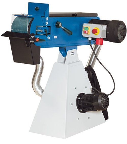 B 150 SD  - Ideally suited workshop grinder for smoothing, deburring and beveling