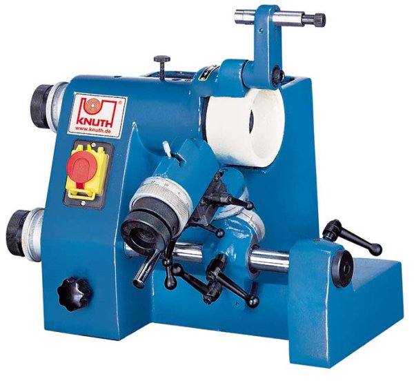 SM - Universal grinding machine for profile forms featuring solid base with storage area