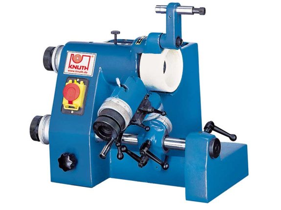 SM - Universal grinding machine for profile forms featuring solid base with storage area
