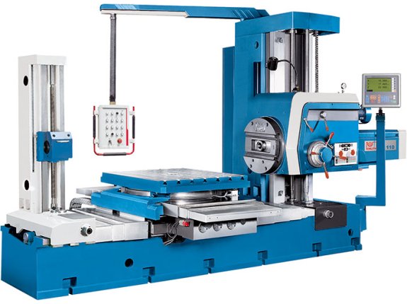 BO 110 - For heavy and demanding machining 
of up to 2.5 T workpiece weight