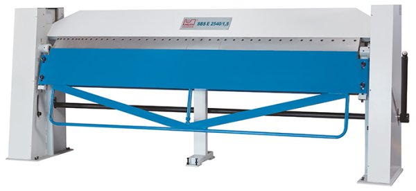 SBS E - Heavy manual folding machine with segmented upper tool and manual crowning for large working length requirements