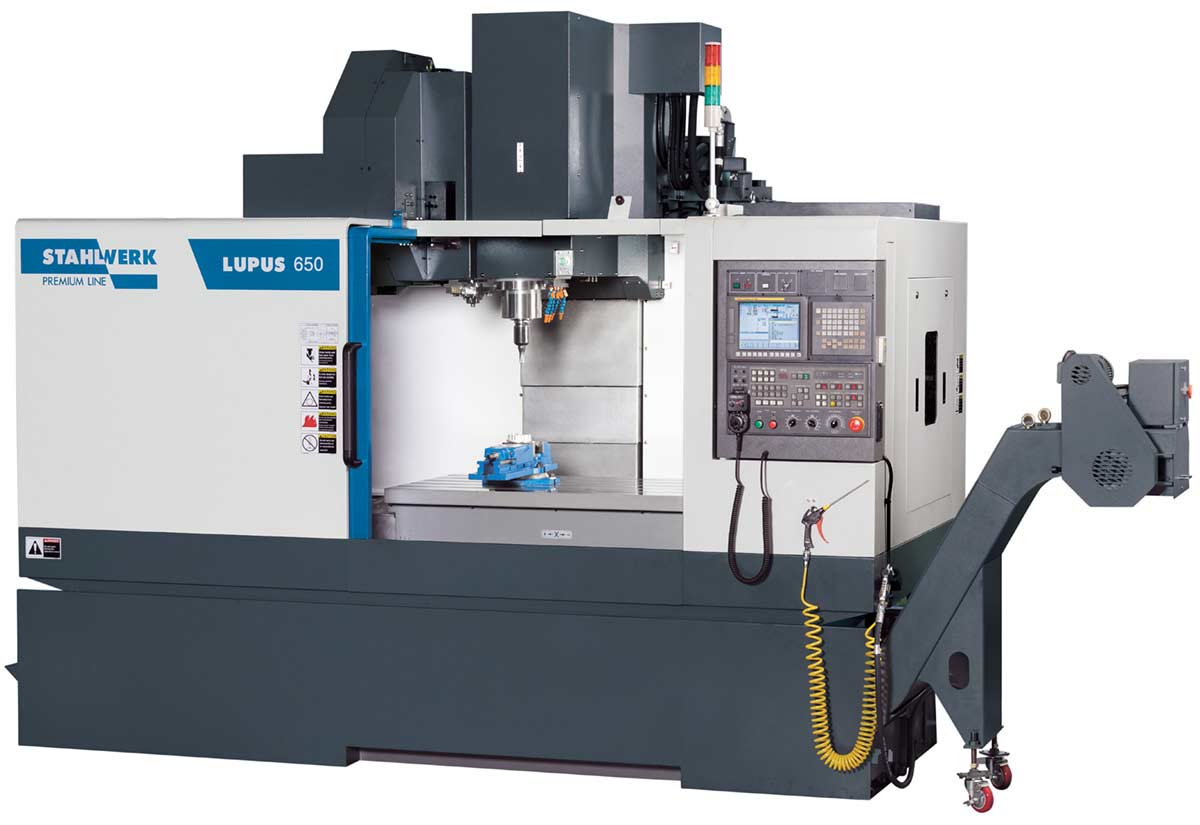 Lupus 650 - Centre d’usinage 3 axes Premium avec commande CNC Siemens puissante