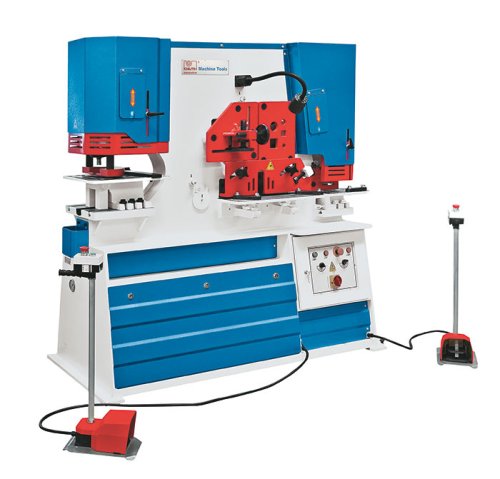 HPS H - Compact machine for quick and clean cutting to length of profile and flat steel, as well as for hole punching and notching.