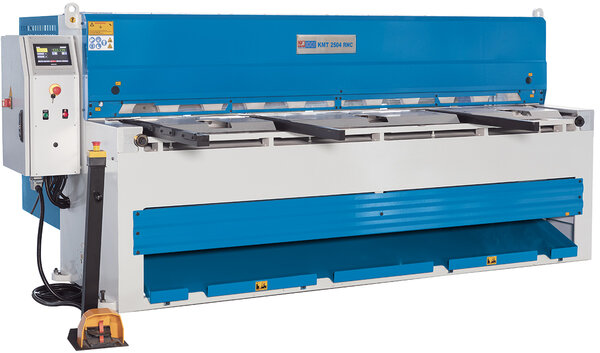 KMT RNC 3004 - Sliding block guided motorized plate shears with NC-controlled back gauge