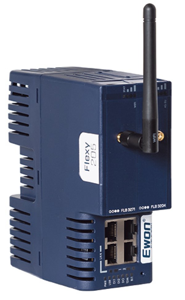 Caja E.T. LAN - Enrutador VPN para el acceso remoto seguro a los controles CNC