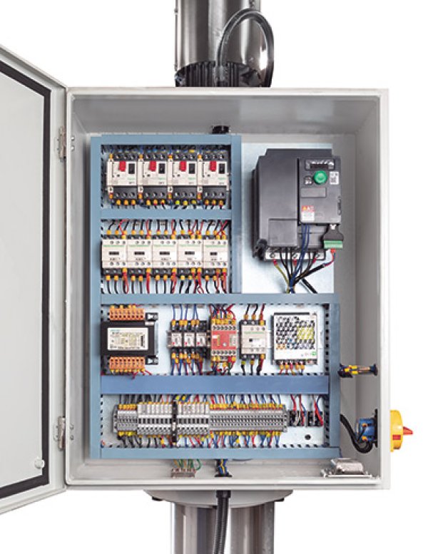 Premium electric components ensure safety and high availability