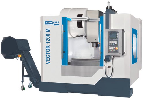 VECTOR 1200 M - Фрезерное решение премиум-класса для изготовления форм и серийного производства с широким выбором опций для индивидуального оснащения и автоматизации