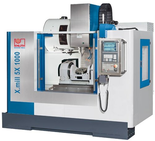 X.Mill 5X - Versatile 3+2 axis machining centre for complex components requiring multi-sided machining