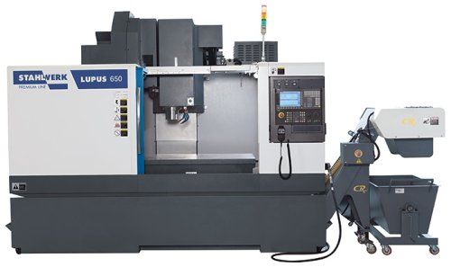 Lupus 650 - Premium 3-Axis Machining Center with a powerful Siemens CNC